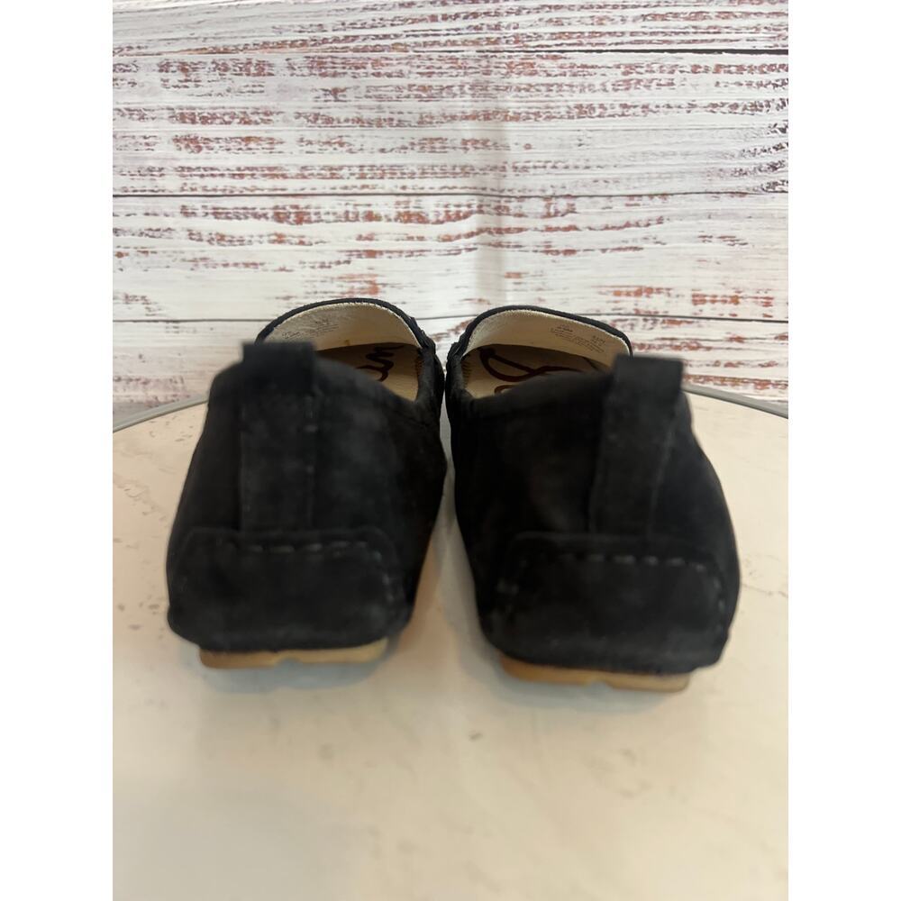 Sam Edelman Loraine Bit Suede Loafers Black size 91/2 - Picture 5 of 9